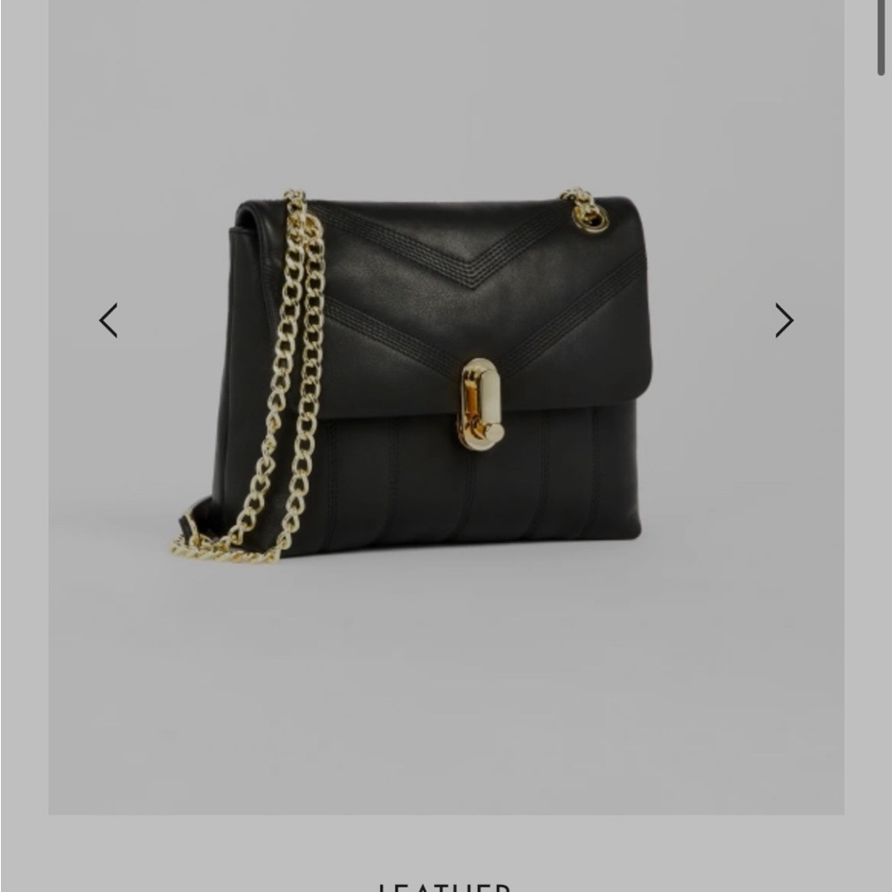 Ted Baker Ayalina Leather Puffer Quilt Mini Crossbody Bag